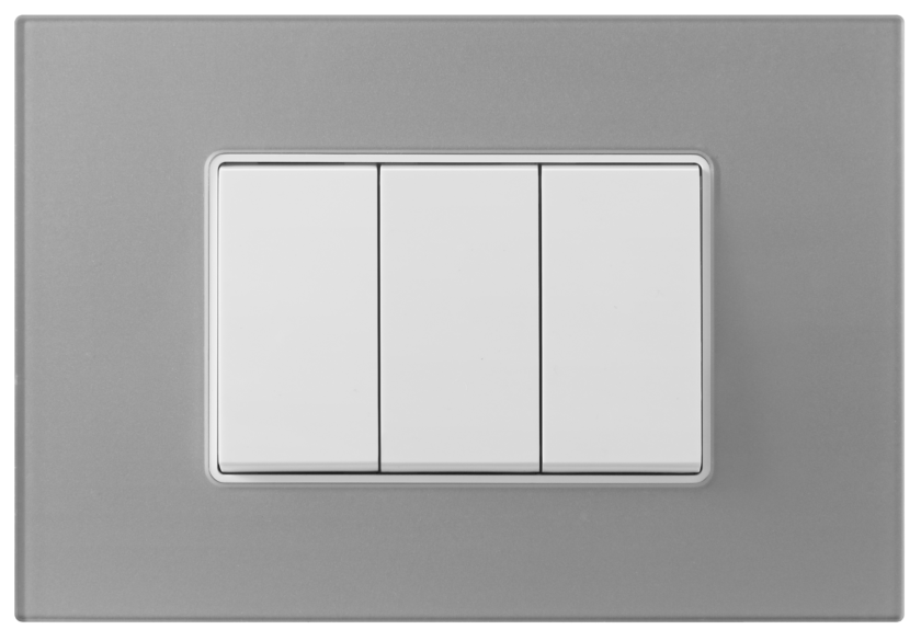 SilverLuxe Dual-Tone Toggle Switch